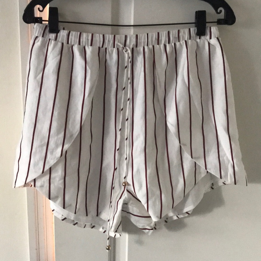 Sabo Skirt Striped Shorts NWT